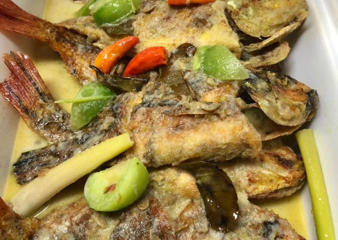 Recipe: Tasty Ikan gulai tauco