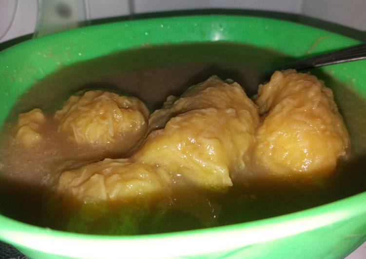 Kolak pisang kepok