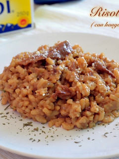 Una foto de Risotto ai funghi (con setas). Thermomix