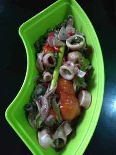 Foto resep Cumi basah saos tiram