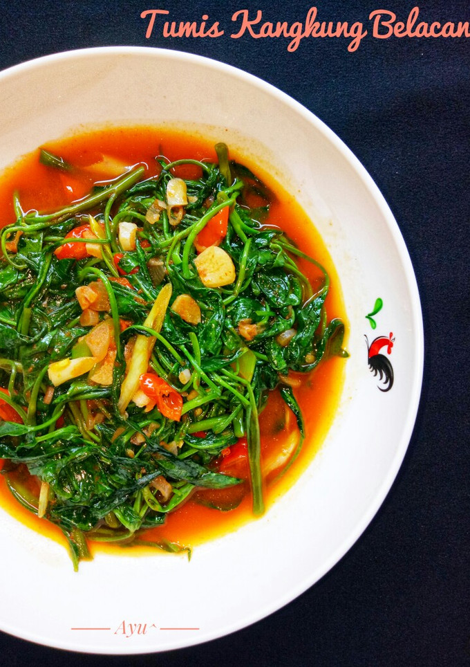 Foto resep Tumis Kangkung Belacan