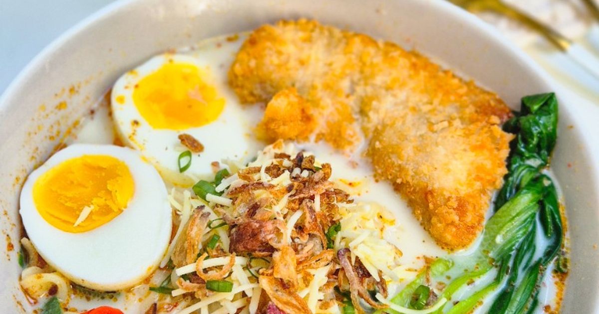 Mie Instan Kuah Kari Susu