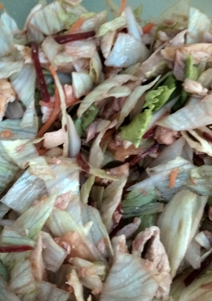 Una foto de Ensalada de pollo 🥗