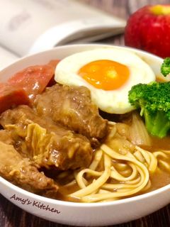 咖哩麵 / 湯咖哩 的食譜成品照片