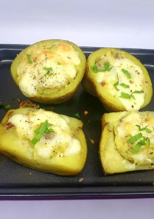 Foto resep Roasted potato cheese