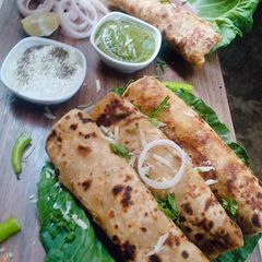 Mix Veg cheese paratha A picture of Mix Veg cheese paratha.