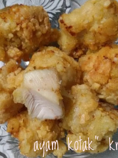 Foto resep 21. Ayam kotak"goreng tepung kriuk" alias ayam goreng crispy😂