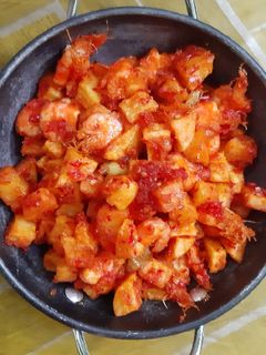 Foto resep Sambal goreng kentang udang sederhana