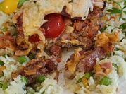 Kép erről: sertéskaraj szelet bacon