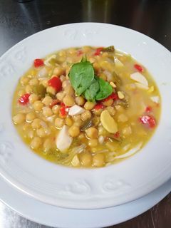 Una foto de Garbanzos a la siciliana