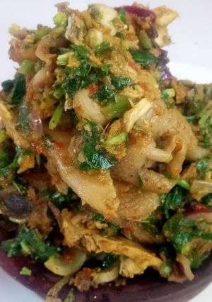 A picture of Chicken vegetable.