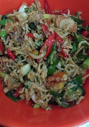 Foto resep Tumis ikan teri asin