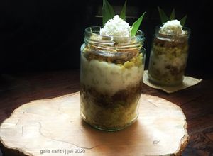 Foto resep Klepon cake in jar
