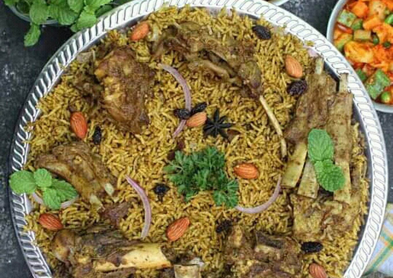 Nasi Briyani kambing
