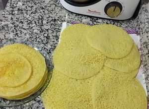 صورة لوصفة بغرير بطريقة نادية حجاجي