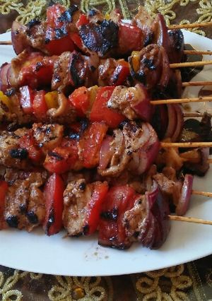 صورة لوصفة شيش طاووق