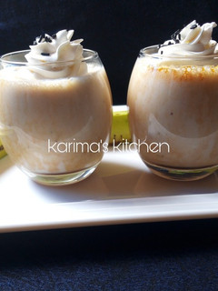 A picture of Banana milkshake.
