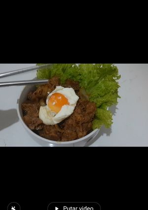 Foto resep Beef Bowl ala Yosinoya