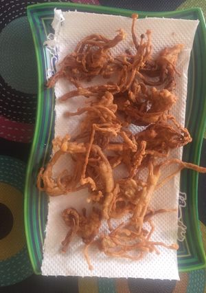 Foto resep Enoki crispy simple