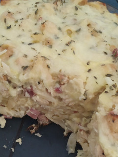 Foto de Frittata de frango e bacon