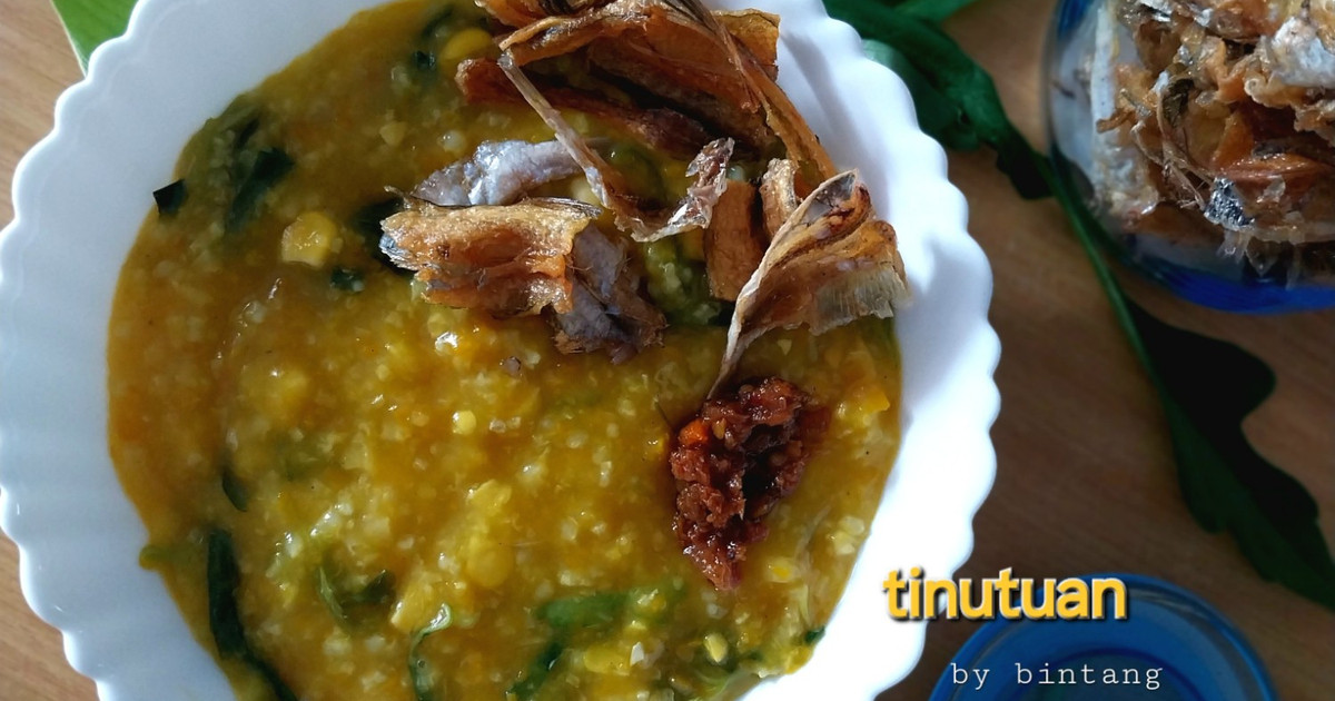 Resep 190 Tinutuan  Bubur Khas Dari Manado Mudah dan Praktis Dihidangkan