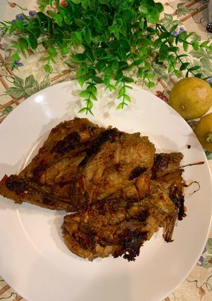 Foto resep Ayam bakar bumbu padang