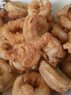 Foto resep Cumi goreng tepung / Calamari