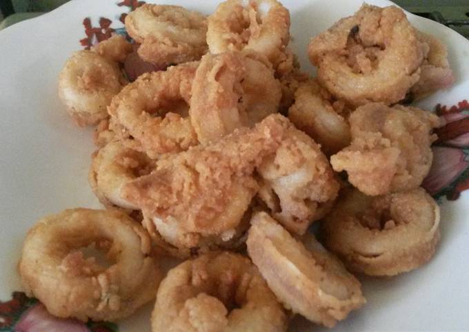 Cumi goreng tepung / Calamari