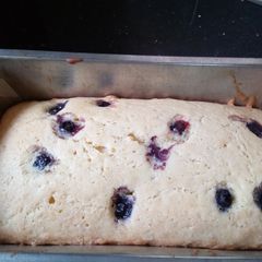 A picture of #cakebakingwithfruits blueberry cake.