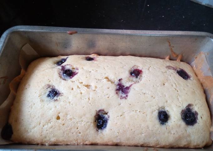 Recipe of Homemade #cakebakingwithfruits blueberry cake