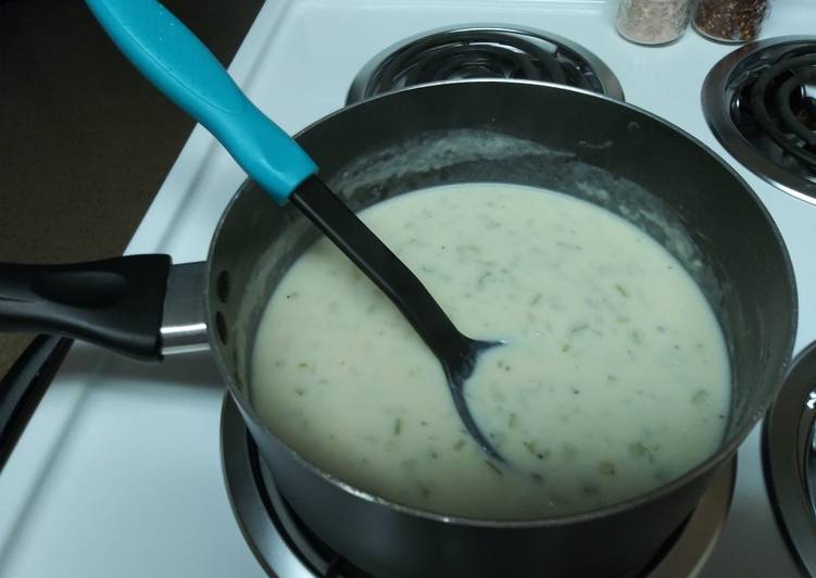 Celery soup!!