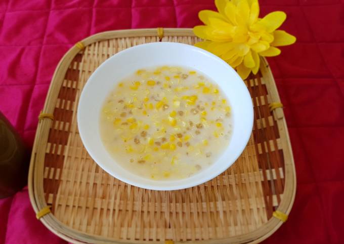 Bubur jagung mutiara