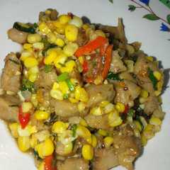 รูปของ Oseng jagung baso pedas manis