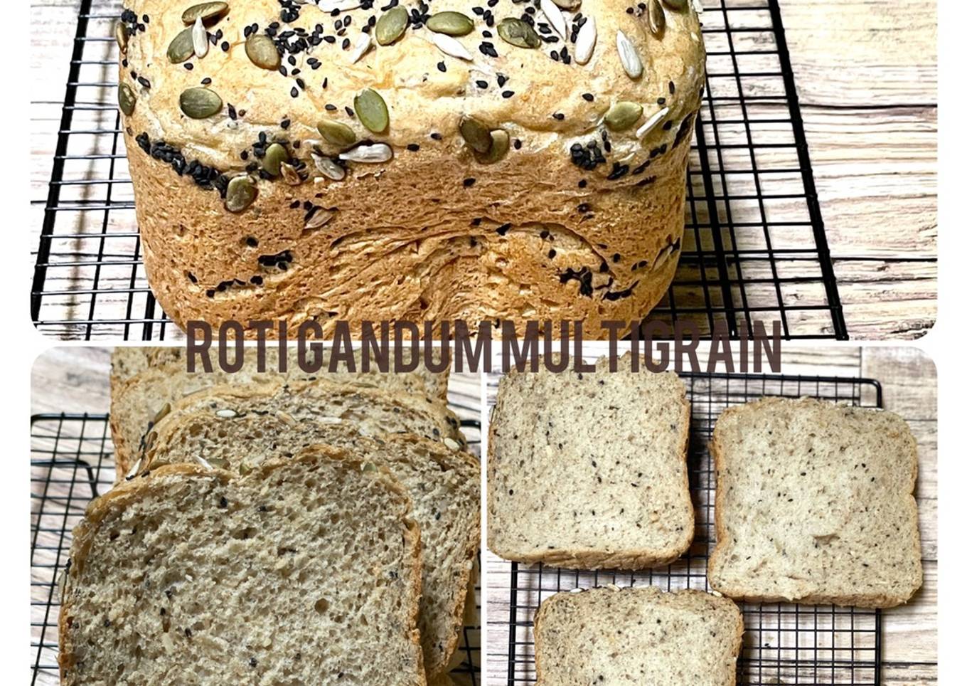 Roti Gandum Multigrain- Breadmaker