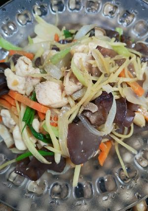 รูปของ สันในไก่ผัดขิง (คลีน)​