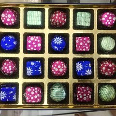 Handmade Chocolates A picture of Handmade Chocolates.