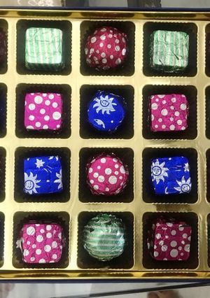 A picture of Handmade Chocolates.