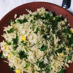 Chinese Egg fried Rice A picture of Chinese Egg fried Rice.