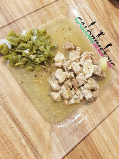 Una foto de 8. Carnitas de puerco con nopales
