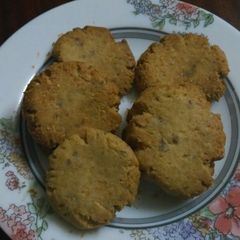 A picture of Chocolate coconut cookies #4weekschallenge#wheatcontest.