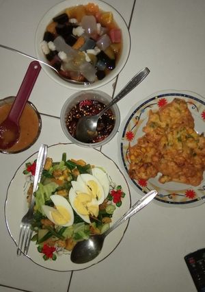 Foto resep Gado" Dan bakwan jagung