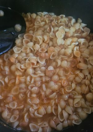 Una foto de Sopa de Conchitas La Moderna