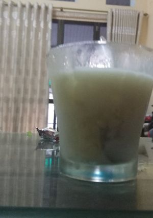 Hình của món Chè ngô sữa trân châu.
