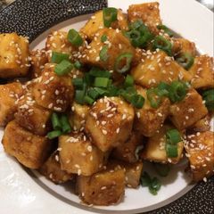 A picture of Teriyaki Glazed Tofu.