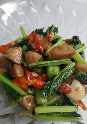 Foto resep Tumis sawi bakso