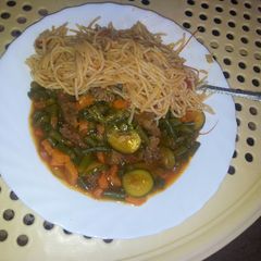 A picture of French beans(michiri)#4weeks challange.