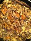 Poêlée de champignons frais (cèpes pieds de mouton girolles bolets et champignons de Paris)