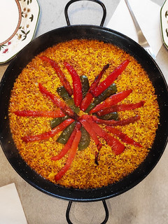 Una foto de Arroz de pimiento y carne picada