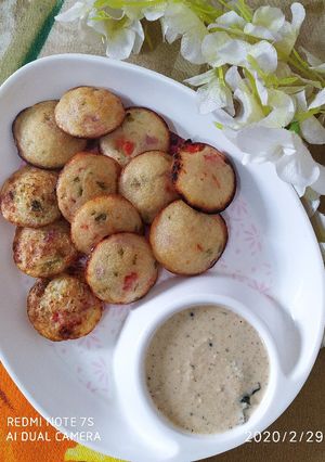 ओट्स वेज अप्पम (Oats veg appam recipe in hindi) रेसिपी मुख्य फोटो