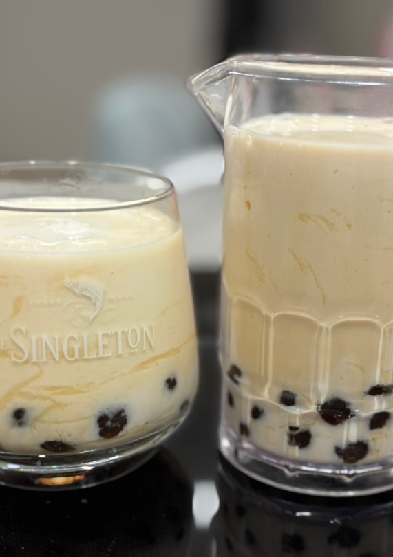 A picture of Brown Sugar Bubble Milk.